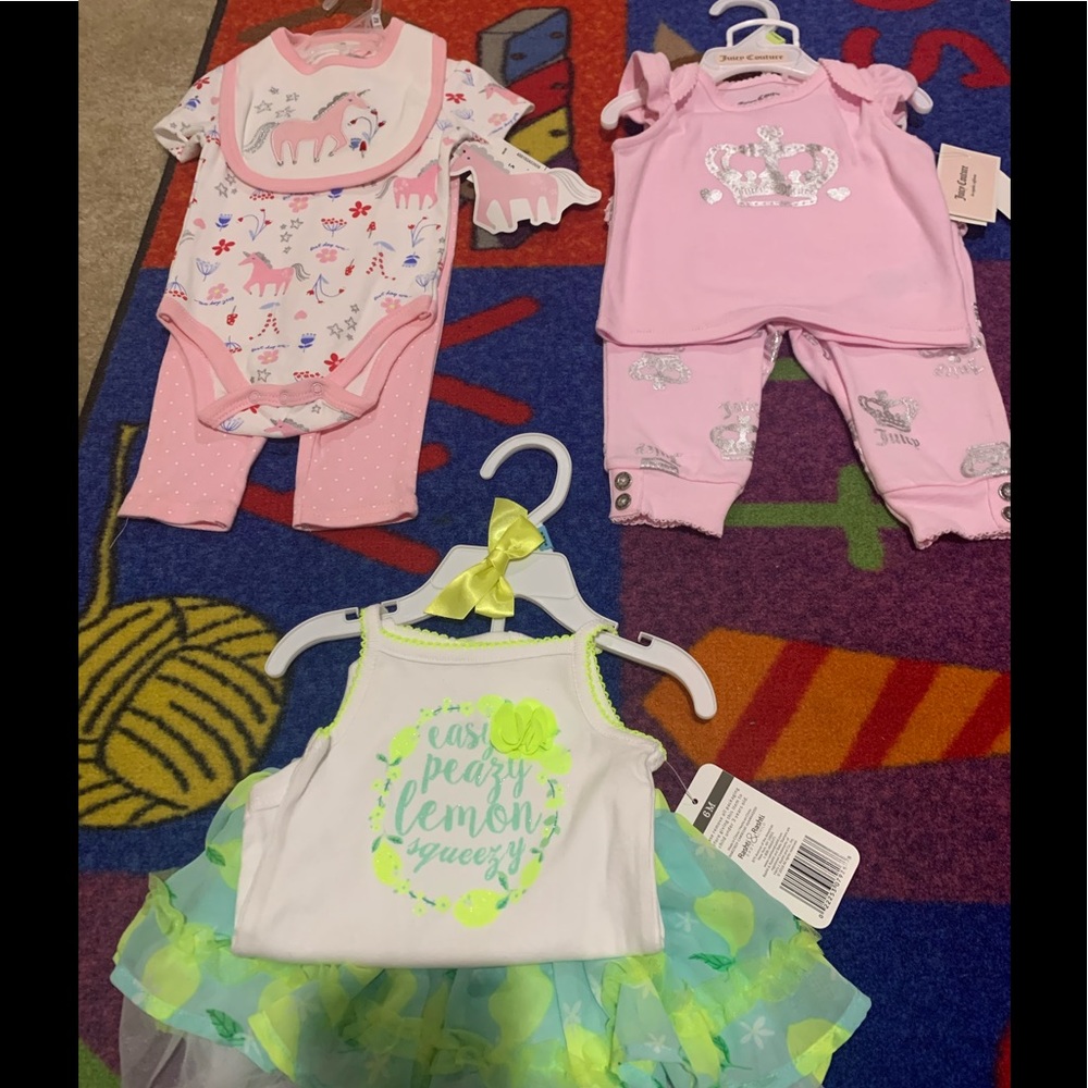 3-6 months summer sets